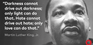 Martin Luther King Quote on Darkness and Hate